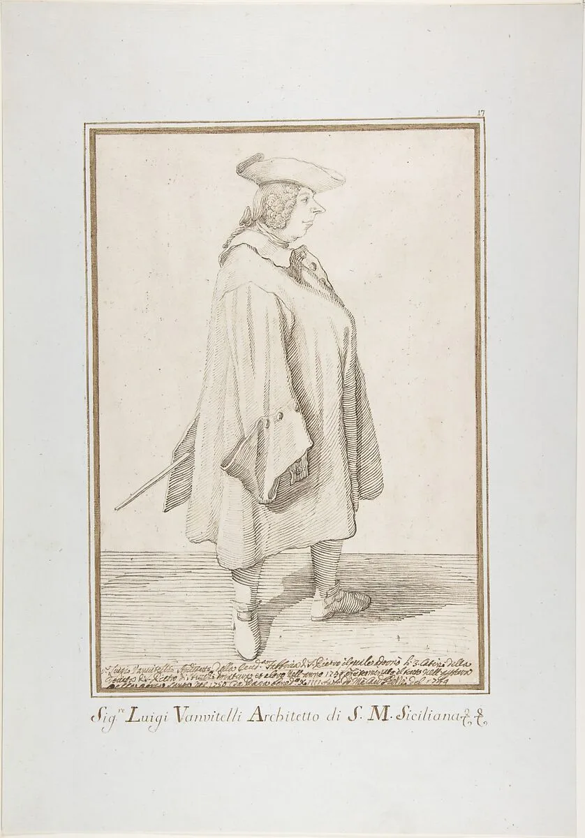 Luigi Vanvitelli — Pier Leone Ghezzi