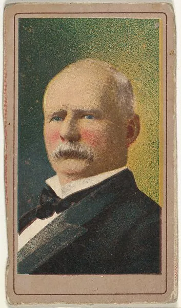 Display cutout, Adlai E. Stevenson, from the Heroes of the Spanish War series (T175) — Kinney Brothers Tobacco Company|American Tobacco Company