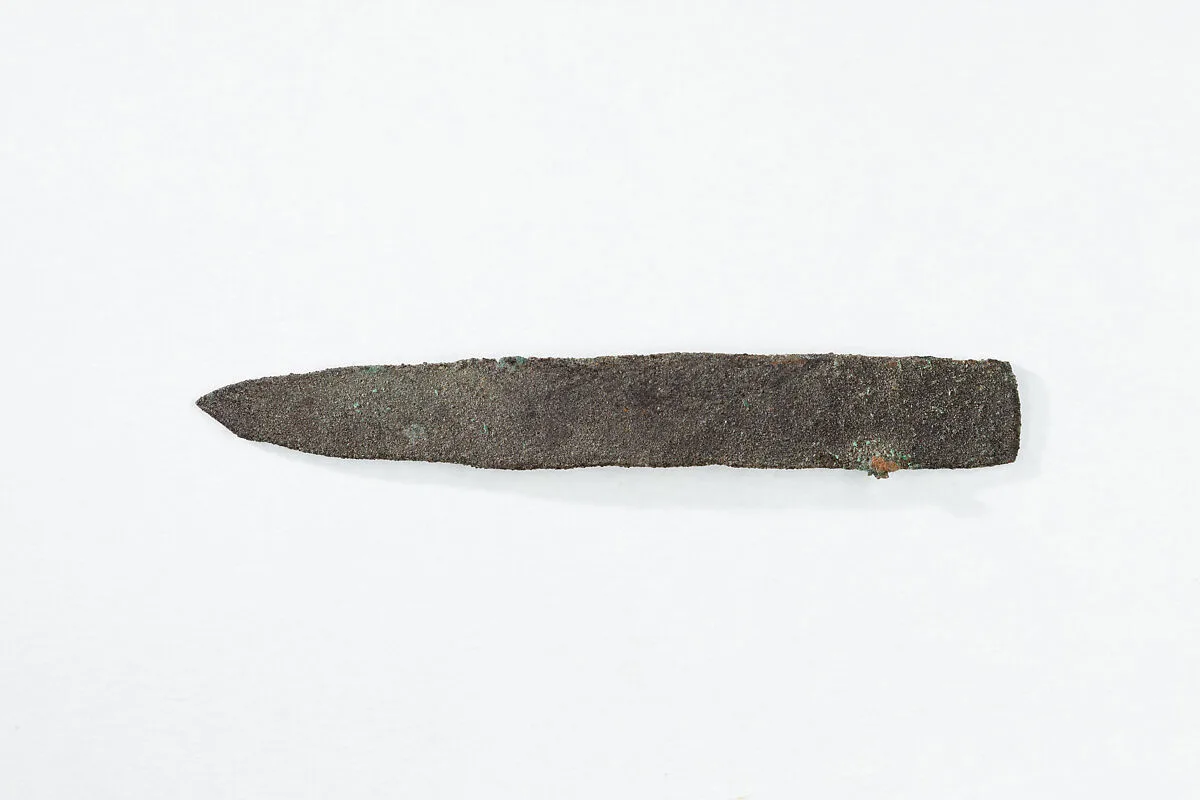 Blade for a Model Chisel from a Foundation Deposit — Unknown
