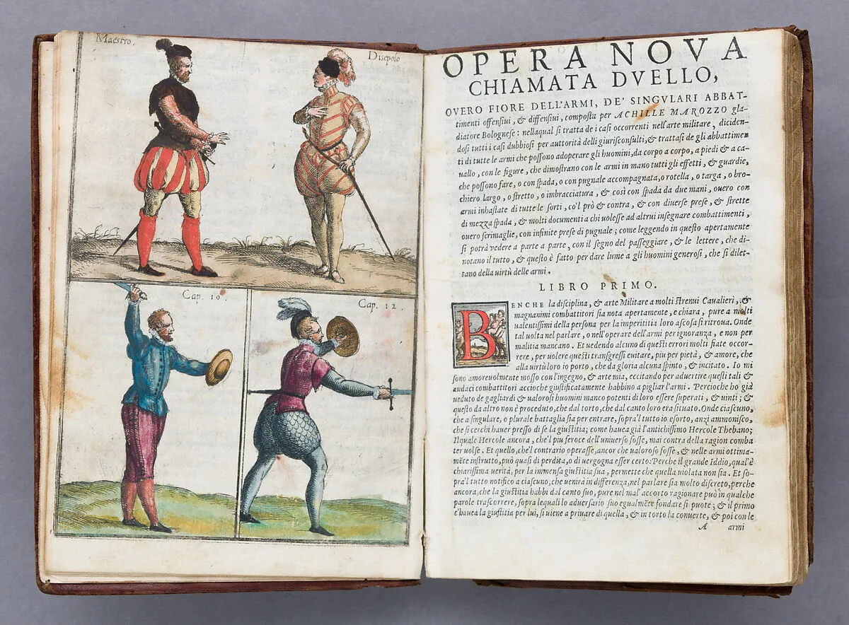 Arte dell'Armi di Achille Marozzo Bolognese (The Art of Arms, by Achille Marozzo of Bologna) — Giovanni Battista Fontana|Achille Marozzo|Giulio Fontana