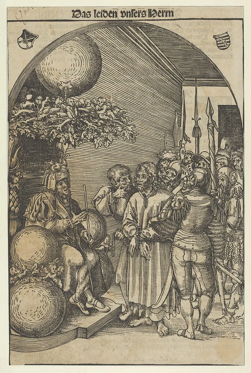 Christ before Herod, from the Passion — Lucas Cranach the Elder