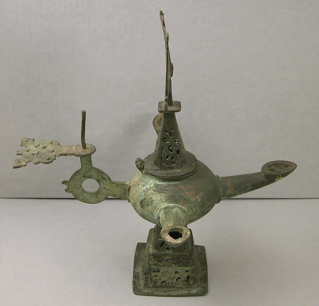 Three-Spouted Oil Lamp — Unknown