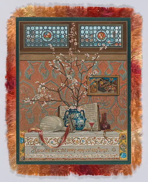 Christmas Card (Third Prize Winner of Louis Prang's Christmas Card Competition, 1881) — Louis Prang & Co.|Charles Caryl Coleman|Louis Prang & Co.