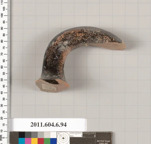 Terracotta fragment of a skyphos (deep drinking cup)?