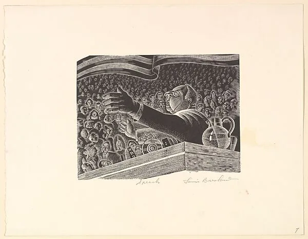 Speech — Louis Breslow|WPA|Lou Barlow