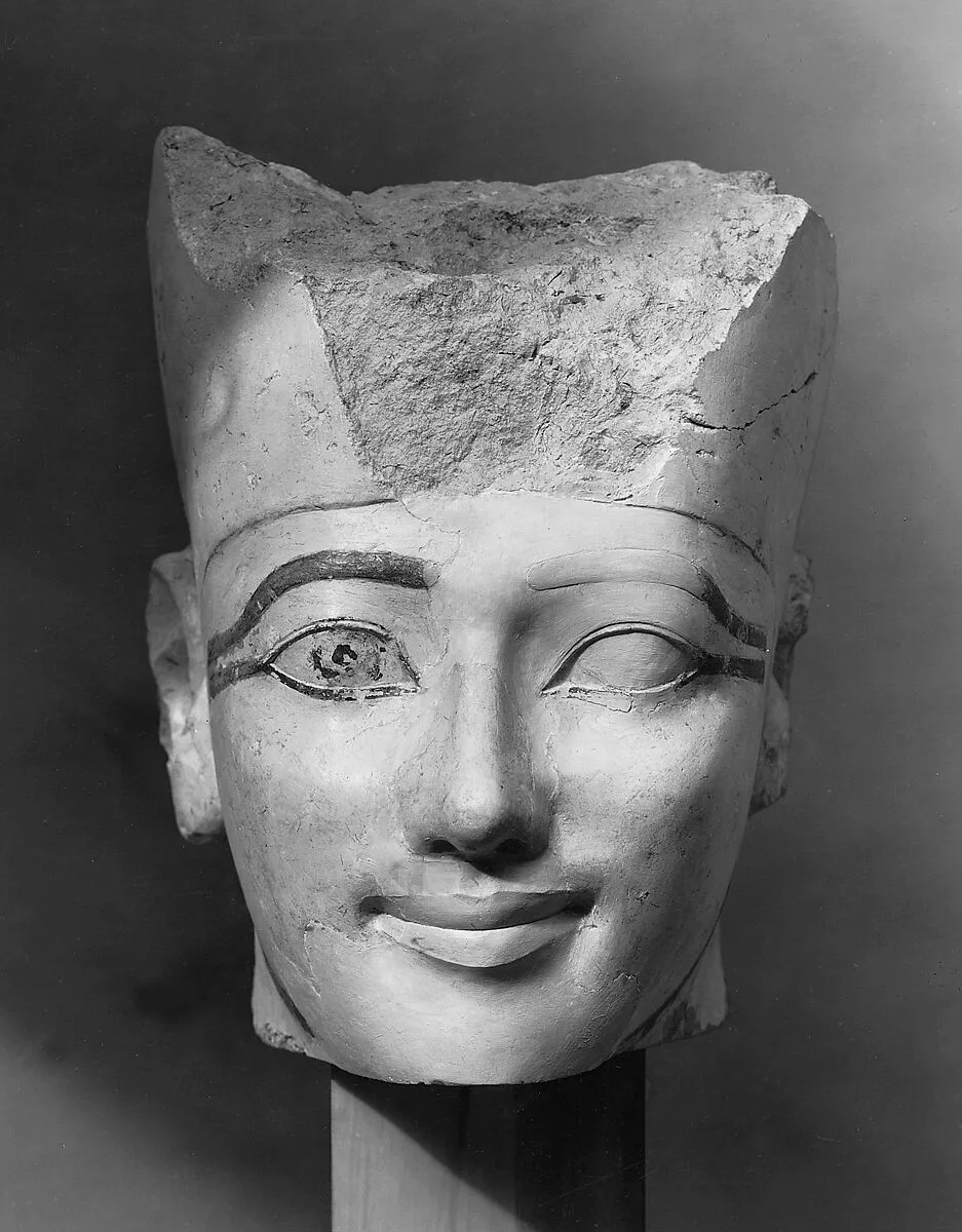 Head of an Osiride Statue of Hatshepsut — Unknown