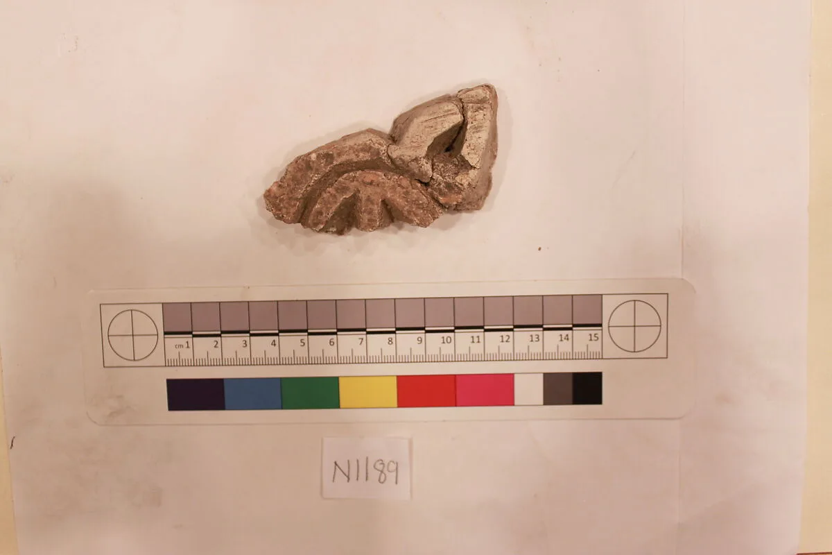 Stucco Fragment — Unknown