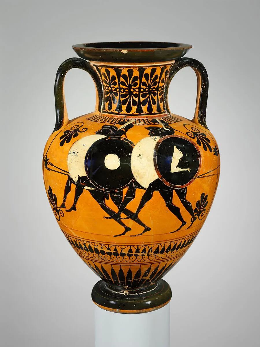 Terracotta neck-amphora (jar) — Unknown