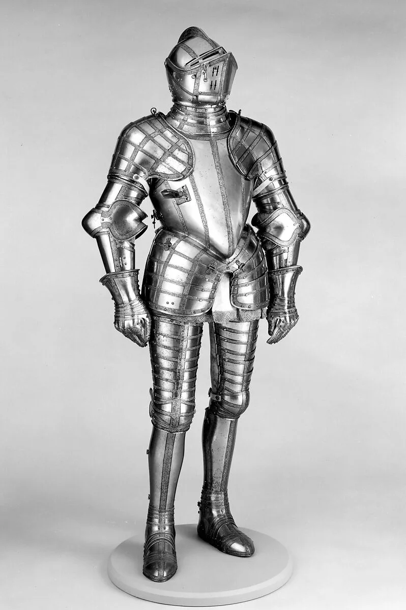 Field Armor Probably of Sir John Scudamore (1541 or 1542–1623) — Daniel Tachaux|Jacob Halder