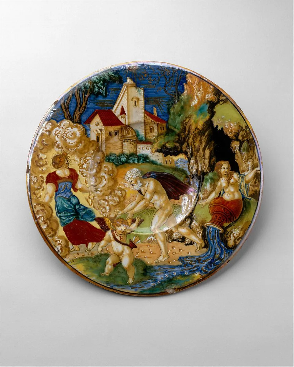 Plate (tagliere) — Francesco Xanto Avelli da Rovigo