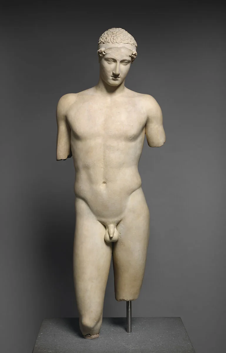 Marble statue of the so-called Stephanos Athlete — Unknown