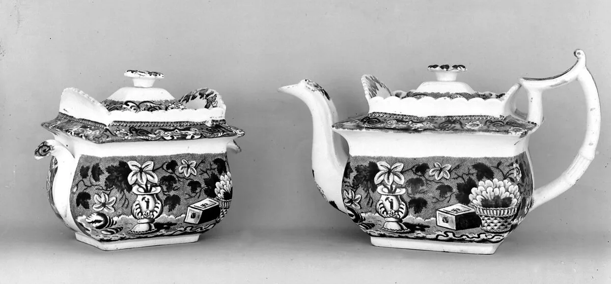 Sugar bowl — James and Ralph Clews
