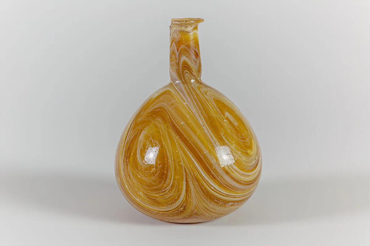 Glass mosaic perfume bottle — Unknown