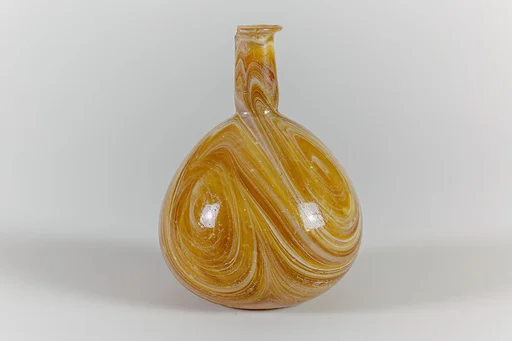 Glass mosaic perfume bottle