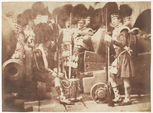 The 42nd Gordon Highlanders, Edinburgh Castle