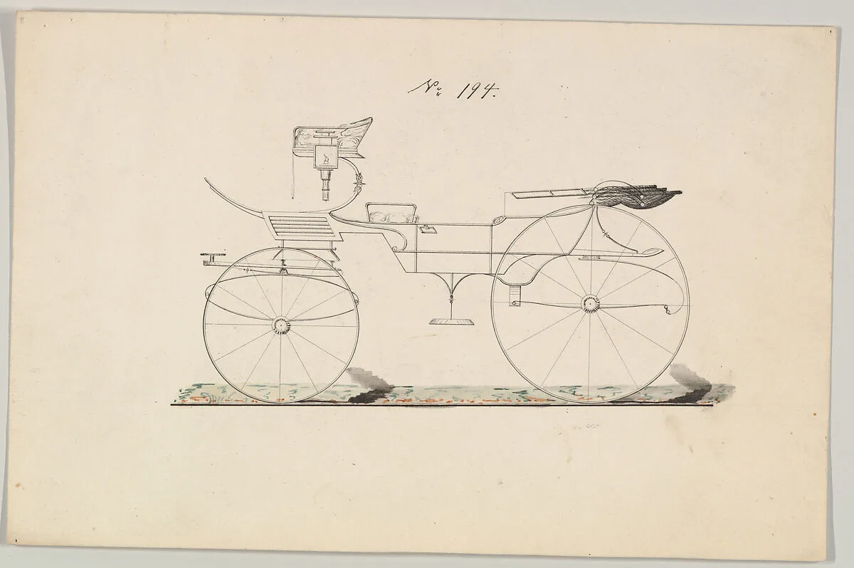 Design for Vis-à-vis, no. 194 — Brewster & Co.
