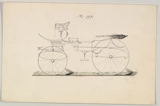 Design for Vis-à-vis, no. 194