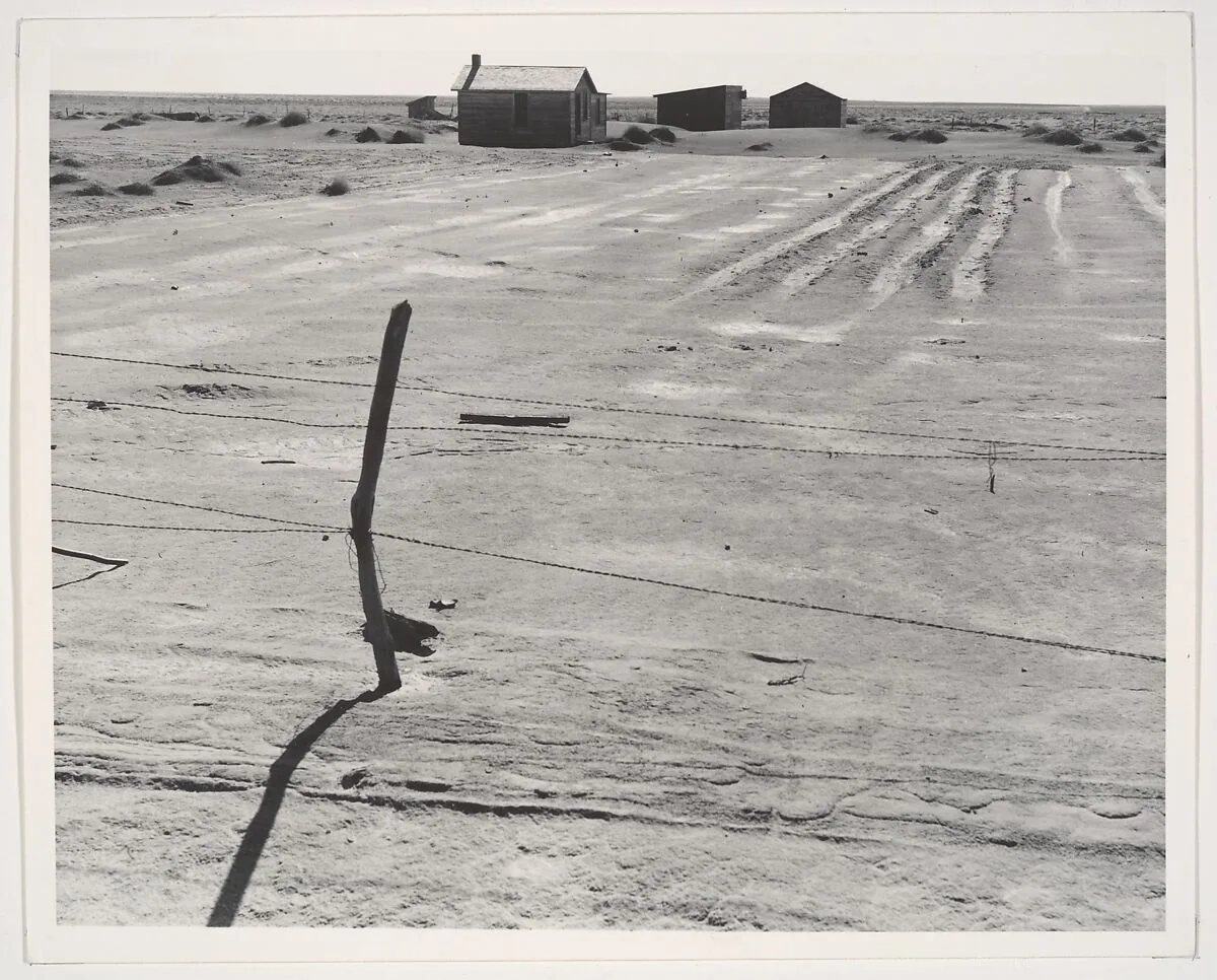 Abandoned Farm in the Dustbowl, Coldwater District, near Dalhart, Texas, June — Dorothea Lange|Library of Congress