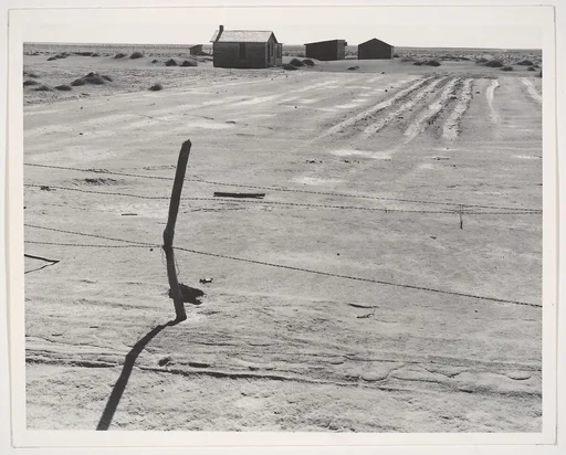 Abandoned Farm in the Dustbowl, Coldwater District, near Dalhart, Texas, June