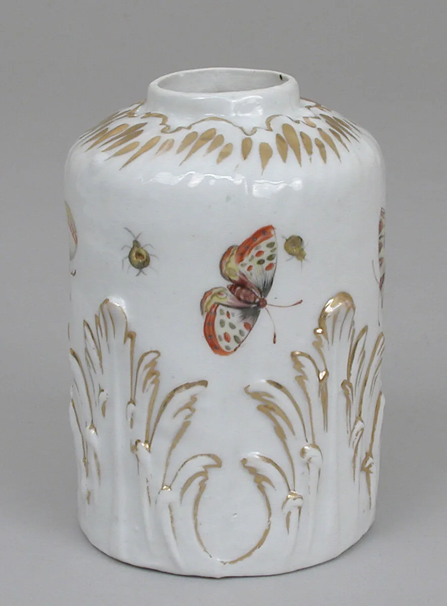 Tea caddy — Volkstedt Porcelain Manufactory