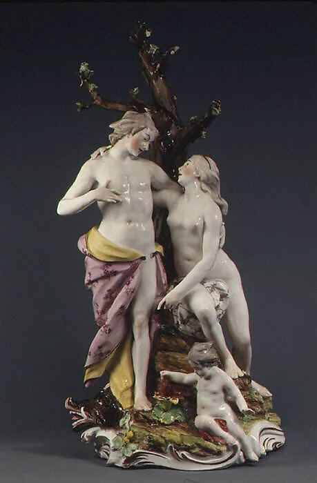 Meleager and Atalanta — Franz Konrad Linck|Frankenthal Porcelain Manufactory|Karl Theodor period