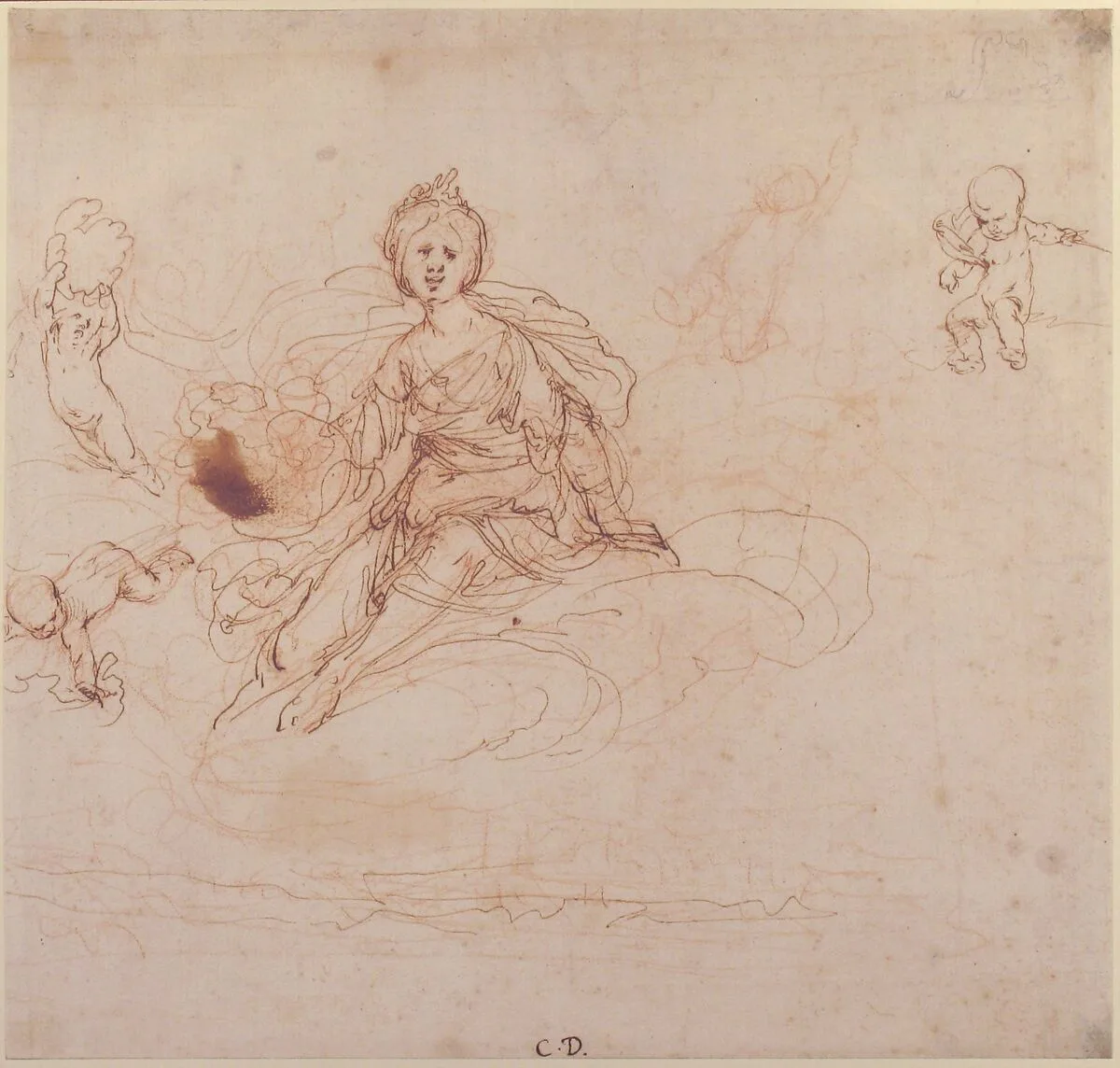 Allegorical Figure of Painting — Cesare Dandini