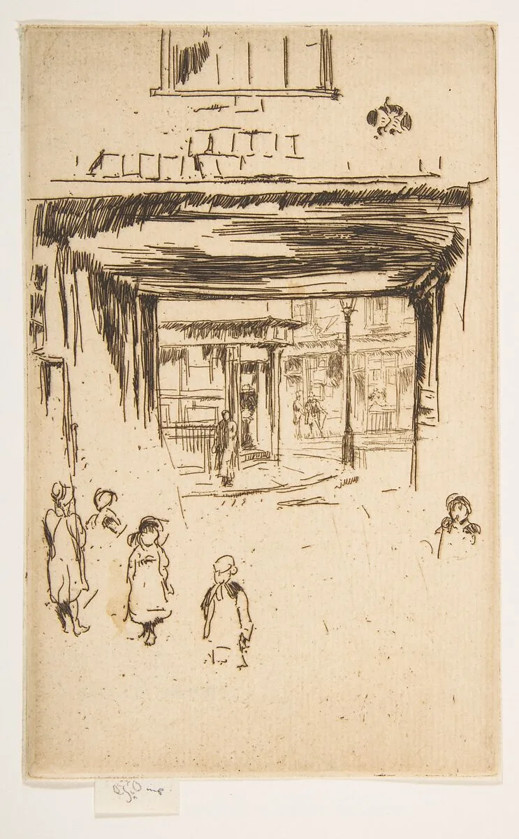 Drury Lane — James McNeill Whistler