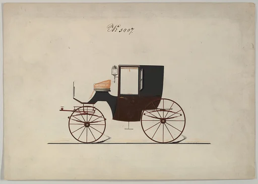 Design for Brougham, no. 3007