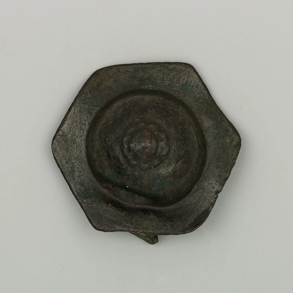 Boss from a Horse Breast Collar — Unknown