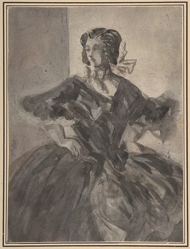 Woman with Arms Akimbo