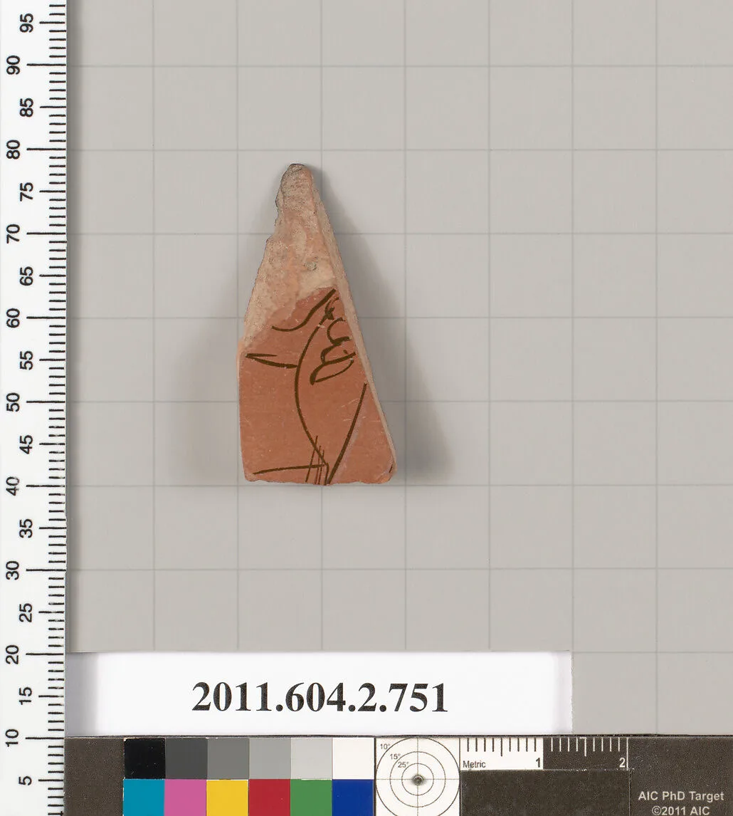 Terracotta fragment of a calyx-krater (bowl for mixing wine and water) — Unknown