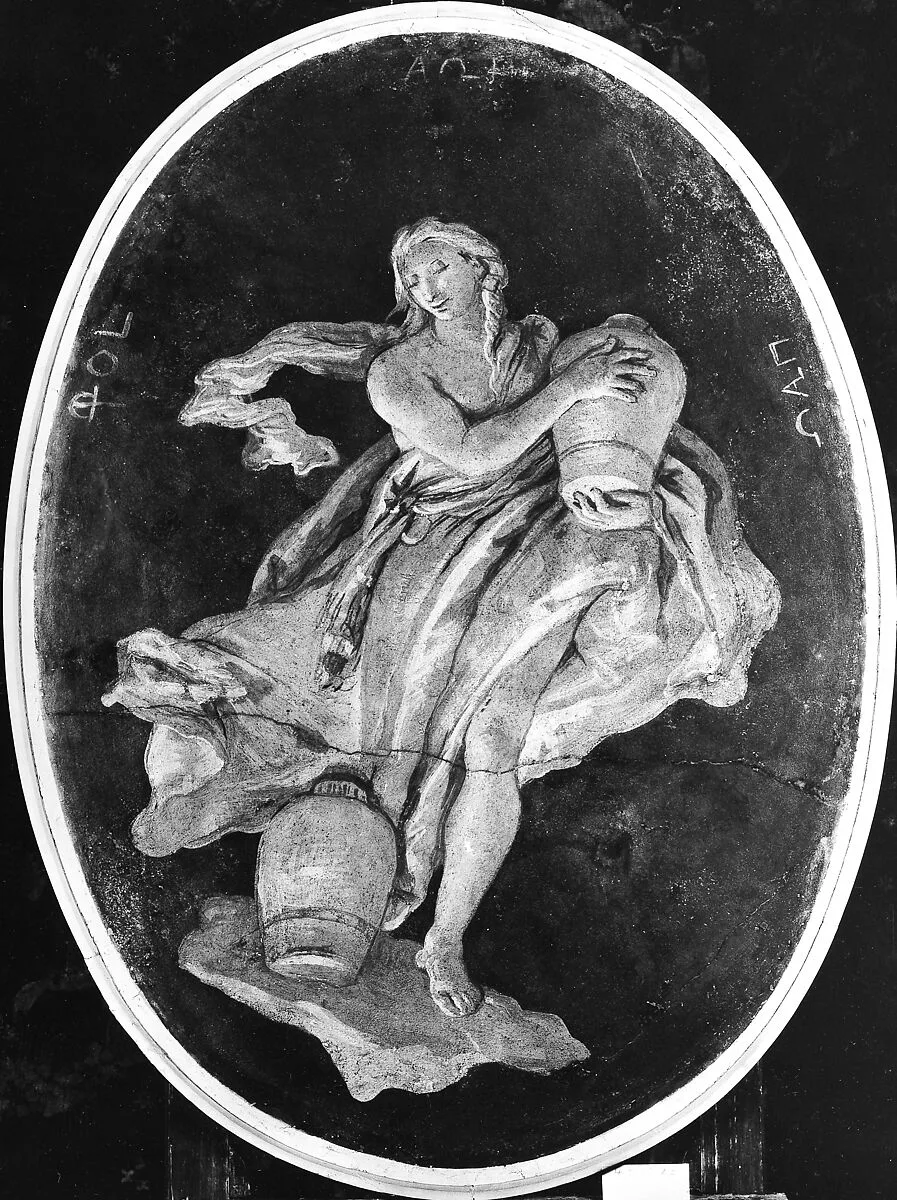 Allegorical Figure Representing Temperance — Giovanni Battista Tiepolo