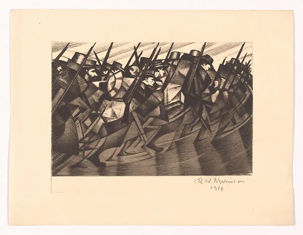 Returning to the Trenches — Christopher Richard Wynne Nevinson