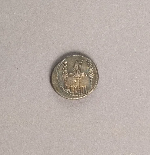 Silver denarius of Marcus Antonius