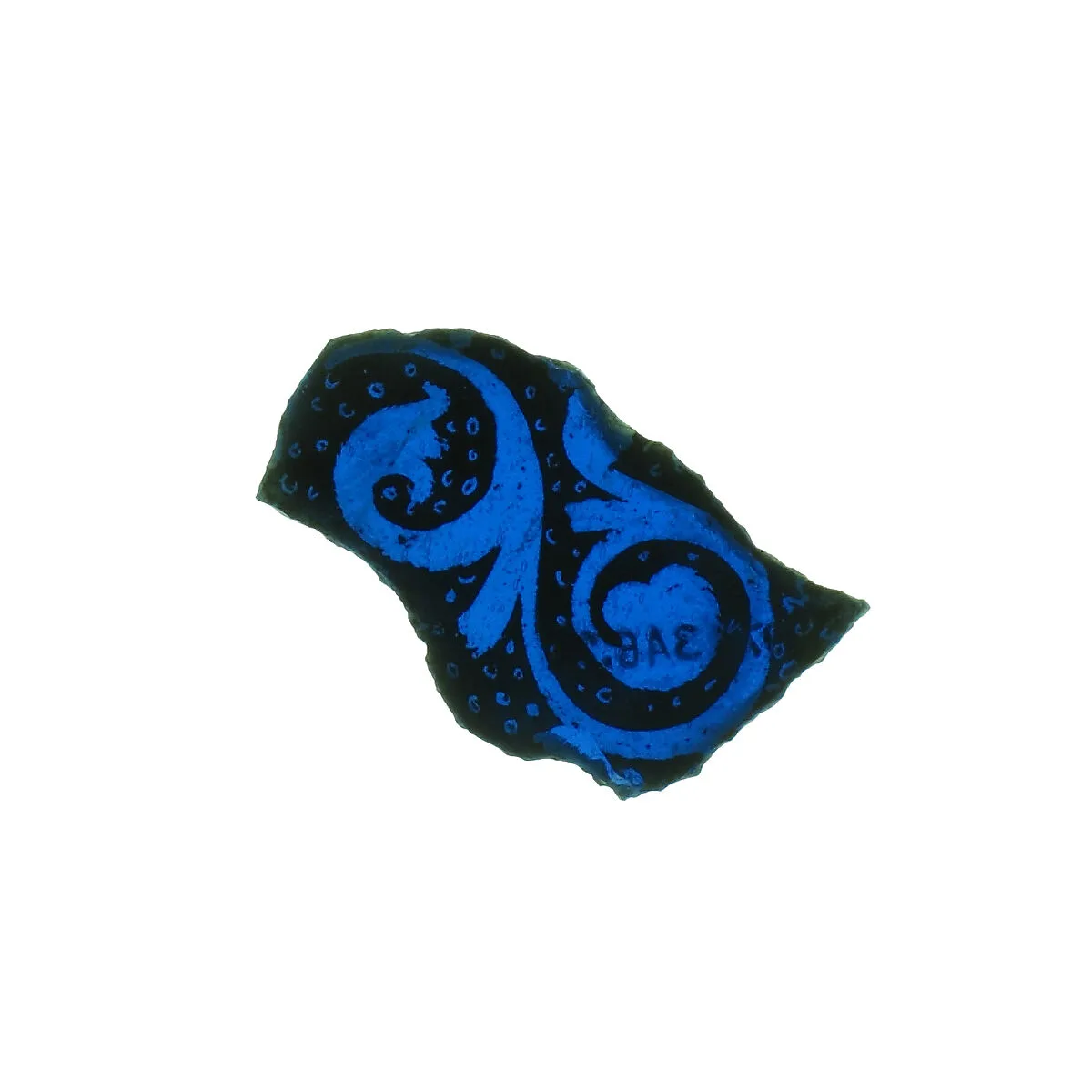 Glass Fragment — Unknown