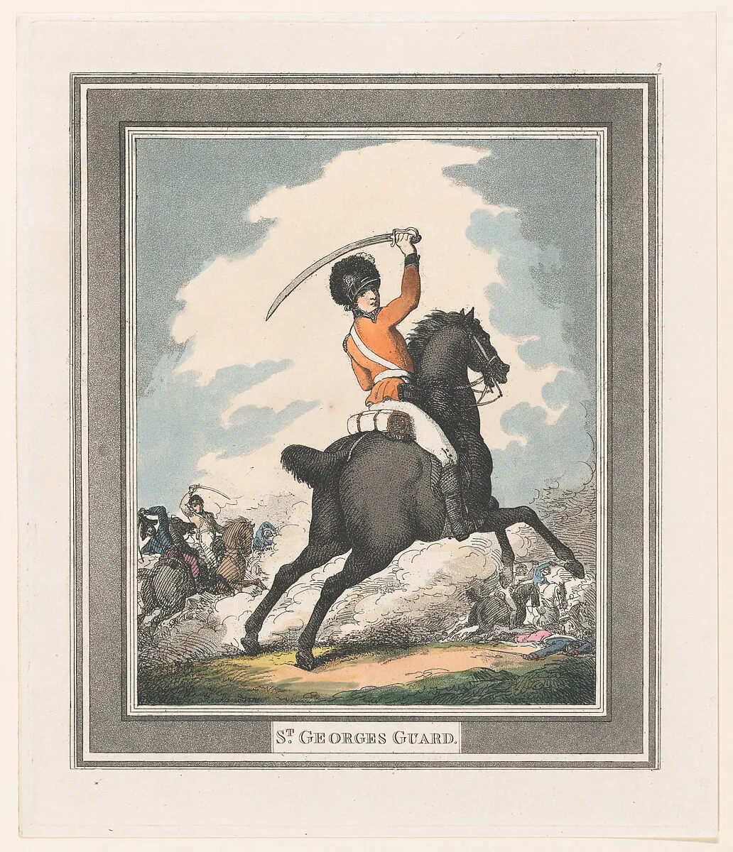 St George's Guard — Henry Angelo|Thomas Rowlandson