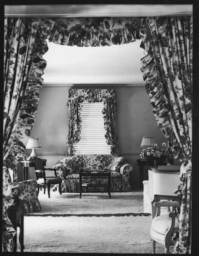 [Living Room, Possibly Palm Beach, Florida]