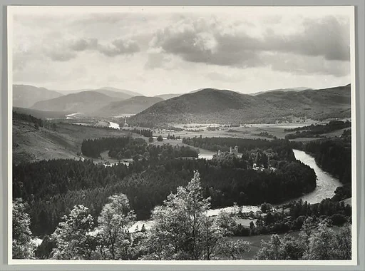 Balmoral Castle, the River Dee and Valley