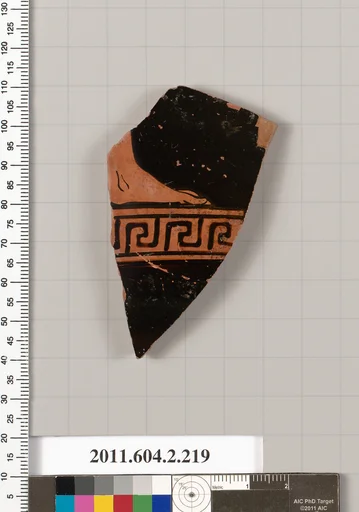Terracotta fragment of a column-krater (bowl for mixing wine and water) or stamnos (jar)