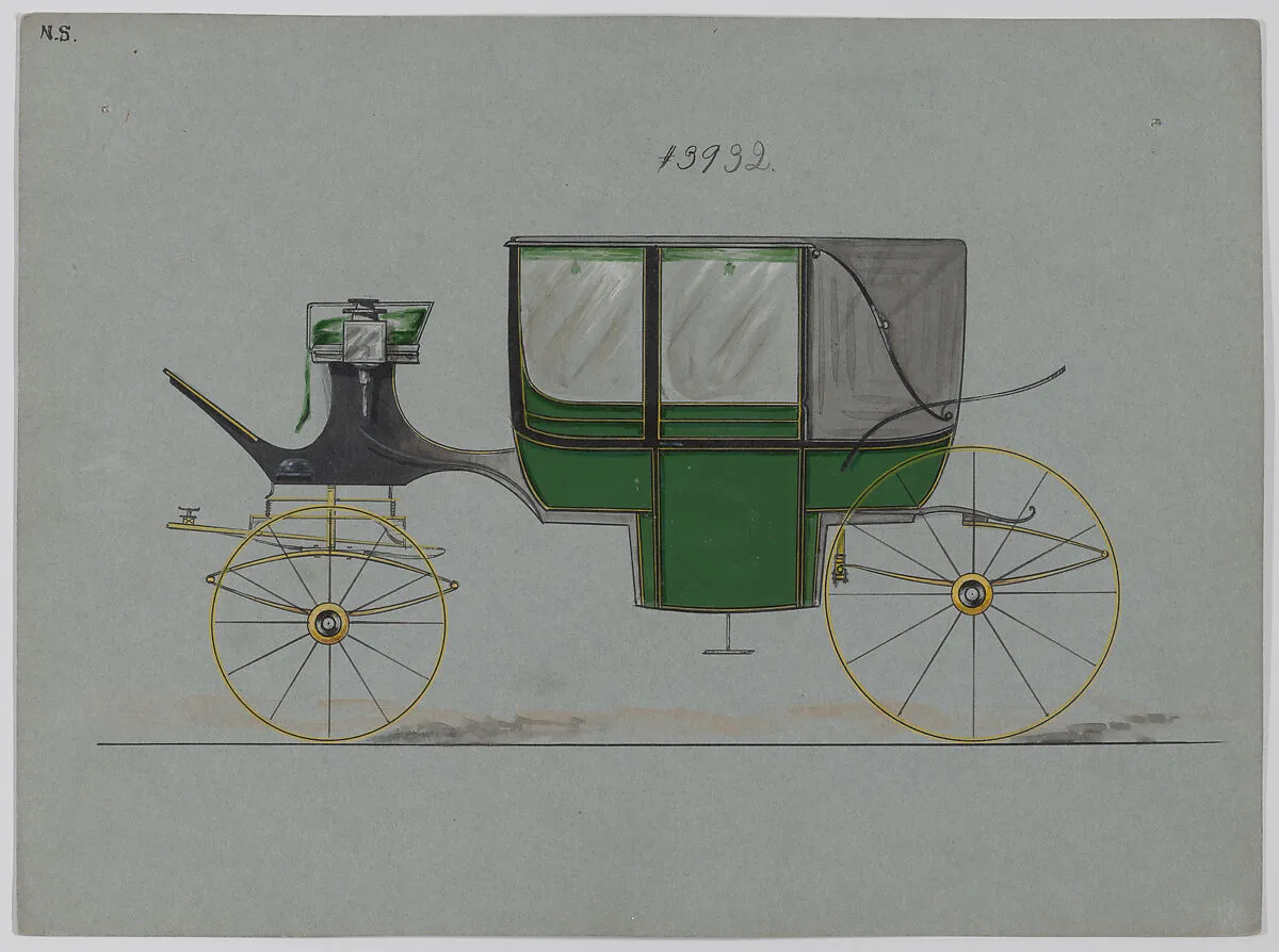 Design for Landau, No. 3932 — Brewster & Co.|Herman Stahmer