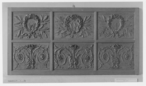 Set of six panels