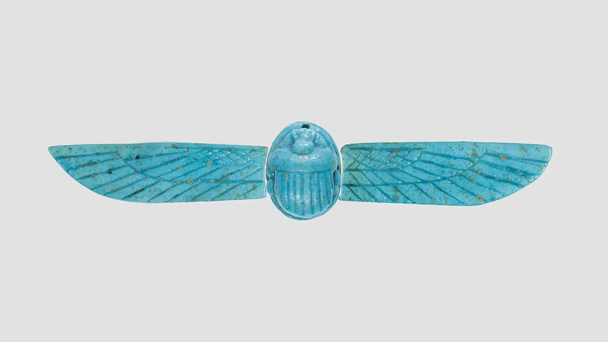 Winged Scarab Amulet — Unknown