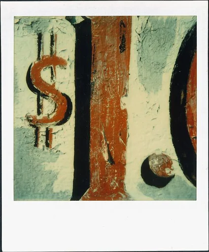 [Detail of Sign Lettering: "$1.00"]