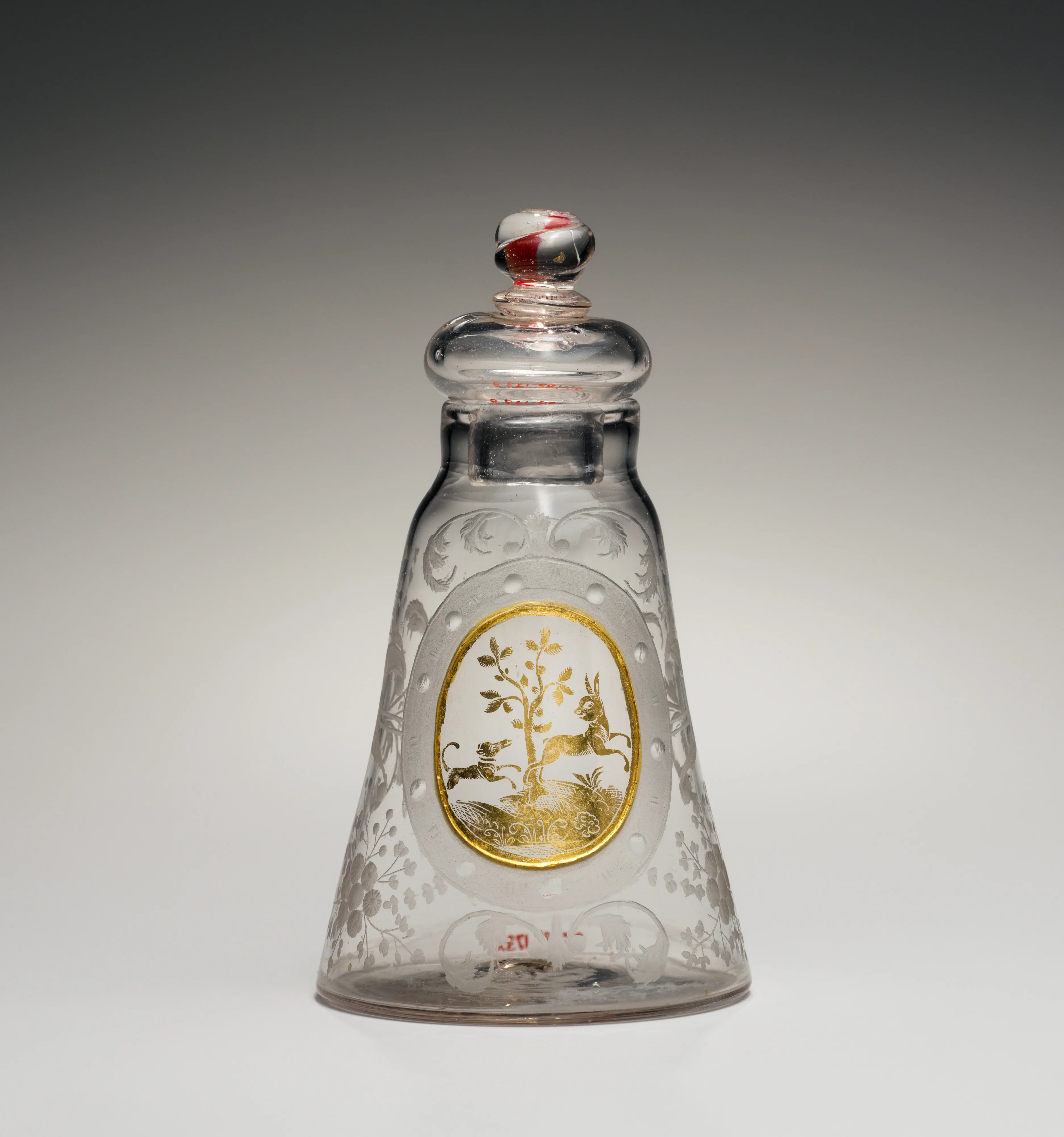 Bottle with stopper — Unknown