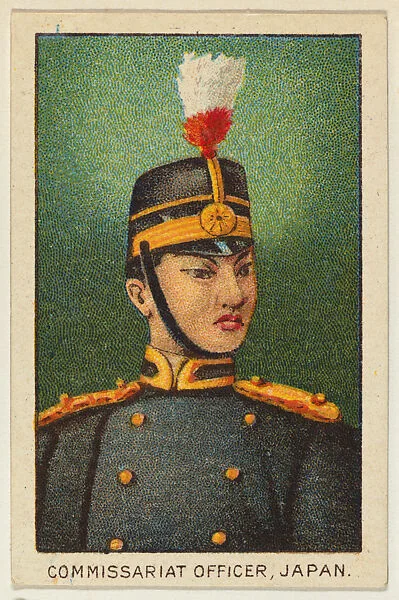 Commissariat Officer, Japan, from the Military series (T79) issued by the American Tobacco Company — American Tobacco Company