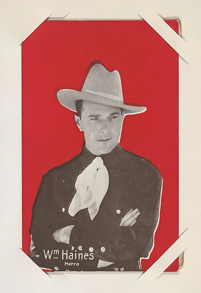 Wm Haines from Western Stars or Scenes Exhibit Cards series (W412) — Unknown