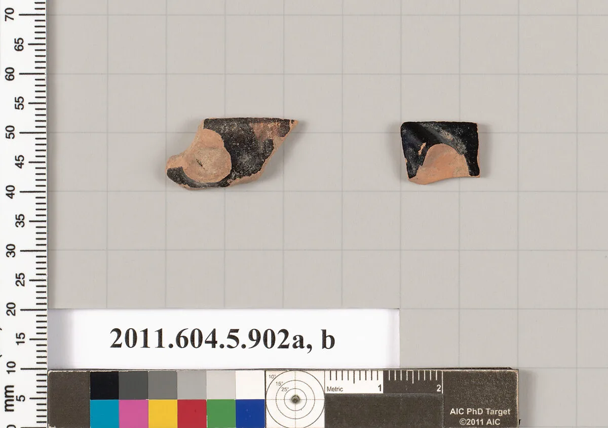 Terracotta fragments of kylikes (drinking cups) — Unknown