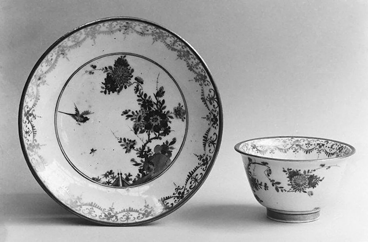 Cup and saucer — Meissen Manufactory