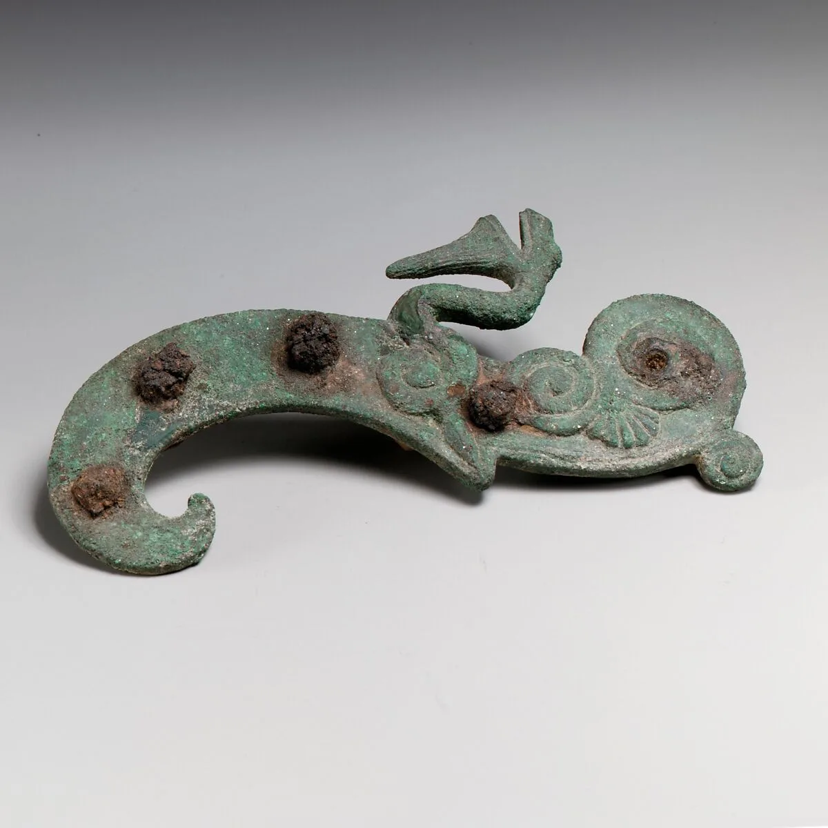 Fragments of a cart or chariot, S-shaped braces — Unknown