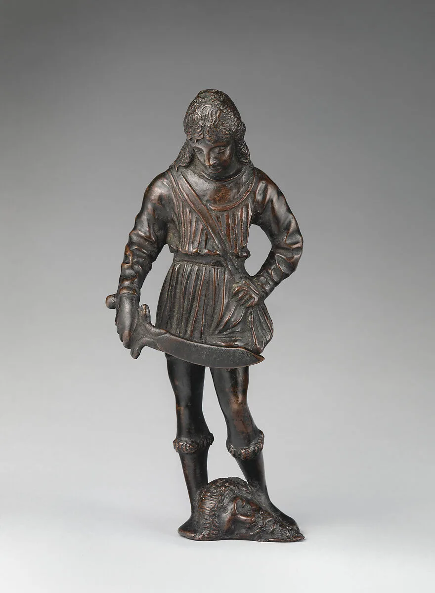 David with the head of Goliath — Severo Calzetta da Ravenna